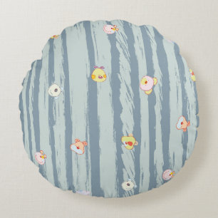 Coussins Ronds Oreiller Rond – Visages Fantaisie