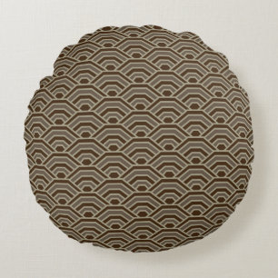 Coussins Ronds Oreiller Terre en Arc