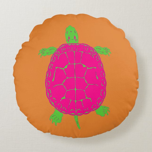 Coussins Ronds Oreiller Tortue Prépa (Devant)