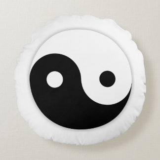 Coussins Ronds oreiller Yin Yang Throw rond