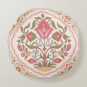 Coussins Ronds Ornate Oriental : Floral Design Stylish.