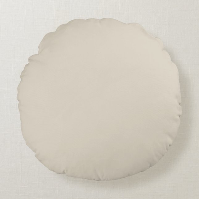 Coussins Ronds Os (couleur unie) (Devant)