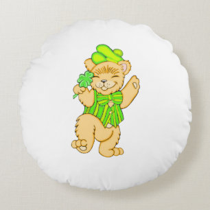 Coussins Ronds Ours irlandais