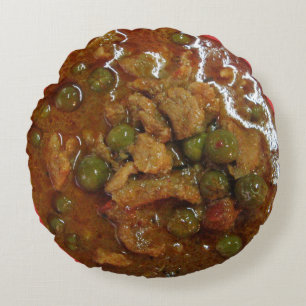Coussins Ronds Panang Thai Curry [พ ะ แ น ง] ... Thaïlande