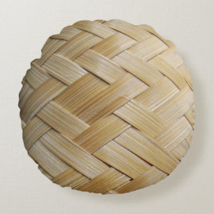 Coussins Ronds Panier de riz bambou thaïlandais laotien Kratip