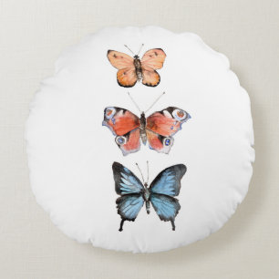 Coussins Ronds Papillons