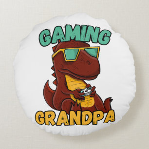Coussins Ronds Papy des jeux vidéo