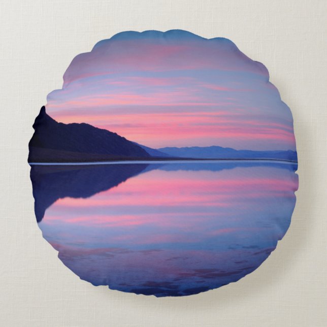 Coussins Ronds Parc national de Death Valley. Badwater à l'aube (Devant)