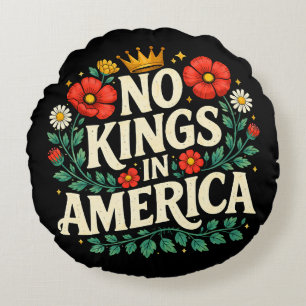 Coussins Ronds Pas de rois en Amérique