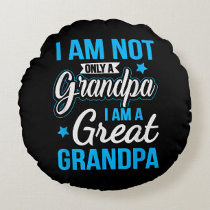 Coussins Ronds Pas Seulement Un Grand-Père Je Suis Un Grand Grand