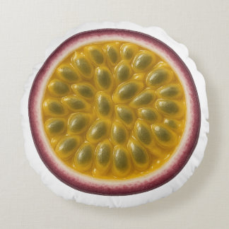 Coussins Ronds Passionfruit Round Pillow - Fresh and Fruity
