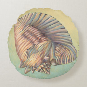 Coussins Ronds Pastel Large Conch Shell