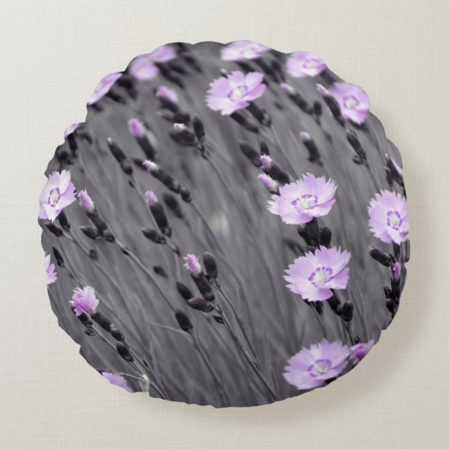 Coussins Ronds Pastel lilac (Devant)