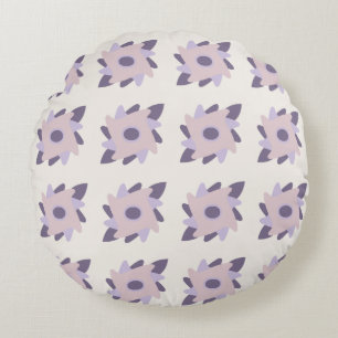 Coussins Ronds Pastel violet Carrelage décoratif coloré