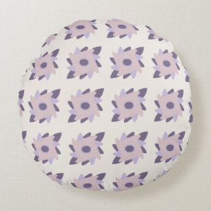 Coussins Ronds Pastel violet Carrelage décoratif coloré