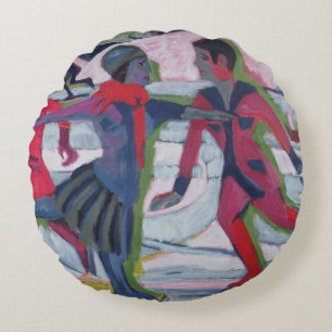 Coussins Ronds Patineurs de glace