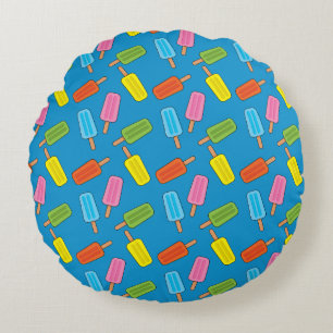 Coussins Ronds Patters de Popsicles