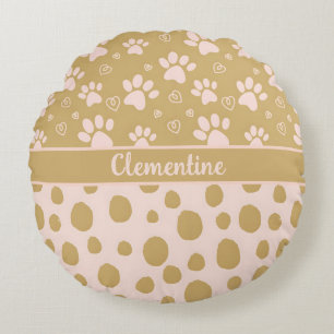 Coussins Ronds Peau animale sauvage