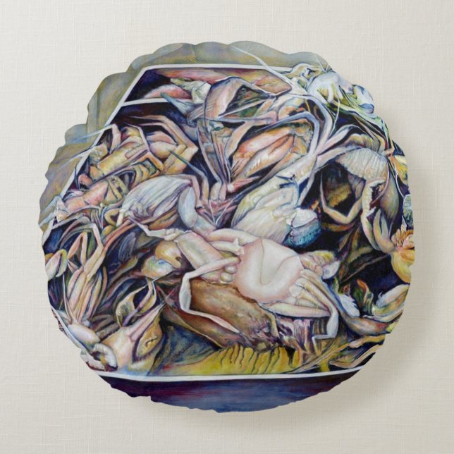 Coussins Ronds Pensez dehors, Singapour (Devant)