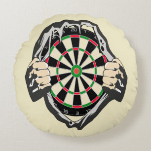 Coussins Ronds Percée vers le Bullseye - Ultimate Dartboard
