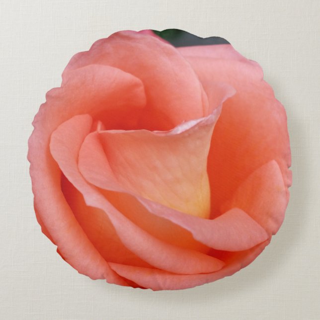 Coussins Ronds pétales roses (Devant)