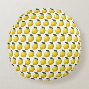 Coussins Ronds Petit Citron