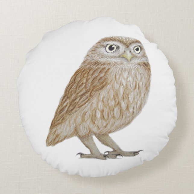 Coussins Ronds Petit hibou 2011 (Dos)