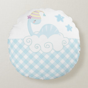 Coussins Ronds Petit Oreiller Dinosaure Dormir