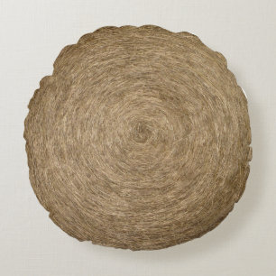 Coussins Ronds Petit pain de foin