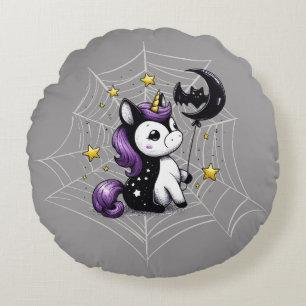 Coussins Ronds Petite licorne