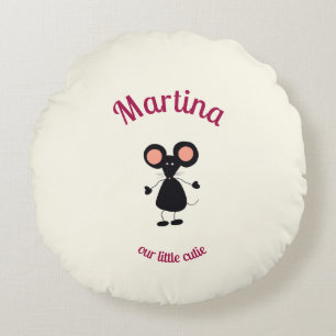 Coussins Ronds Petite souris