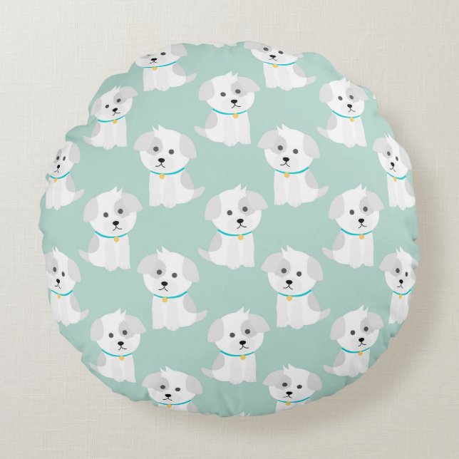 Coussins Ronds Petites marionnettes (Devant)