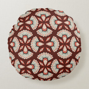 Coussins Ronds Petits motifs géométriques : Décoration Motif text