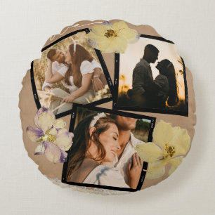 Coussins Ronds Photo Couple romantique de la Saint-Valentin