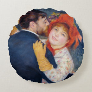 Coussins Ronds Pierre un Renoir une danse dans le pays