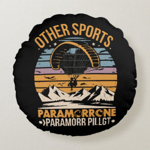 Coussins Ronds Pilote de paramoteur Paramoteur