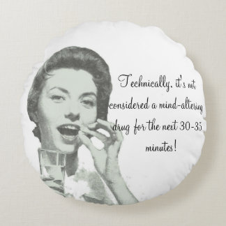 Coussins Ronds Pilule surréaliste