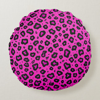 Coussins Ronds Pink rock girafe
