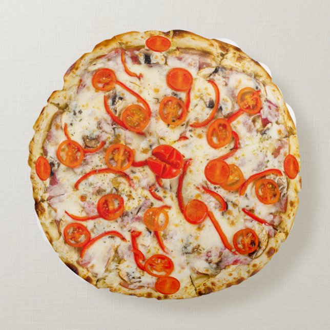 Coussins Ronds Pizza (Devant)