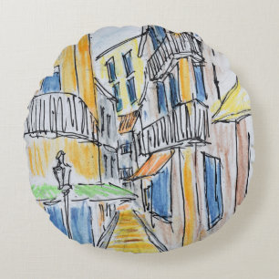 Coussins Ronds Placette Abbe Robert Jarred Vieux Nice, France