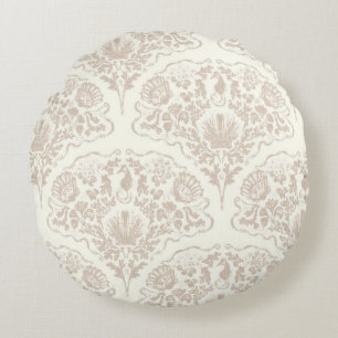 Coussins Ronds Plage De Sand Seashell