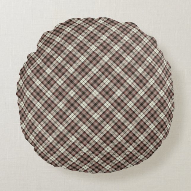 Coussins Ronds plaid (Devant)
