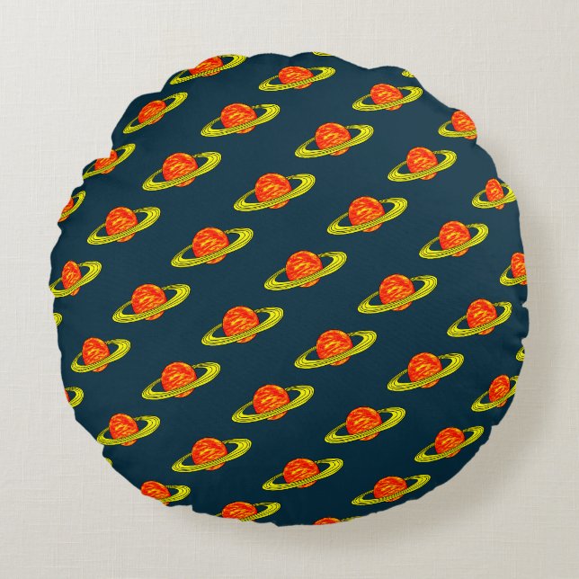 Coussins Ronds planète Saturne (Devant)