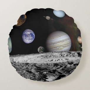 Coussins Ronds Planets du système solaire