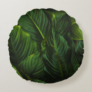 COUSSINS RONDS PLANTE VERT