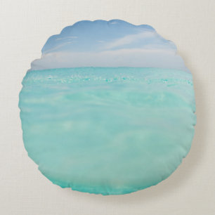 Coussins Ronds Plonger dans la mer des Caraïbes 4