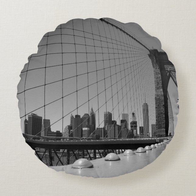 Coussins Ronds Pont Brooklyn (Devant)