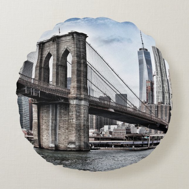 COUSSINS RONDS PONT BROOKLYN EN JOURNÉE (Devant)