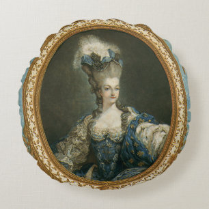 Coussins Ronds Portrait de Marie-Antoinette