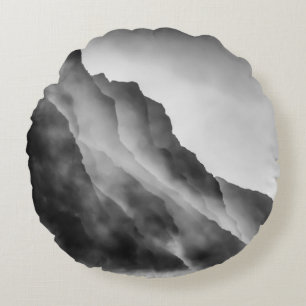 Coussins Ronds Poser sur les rochers